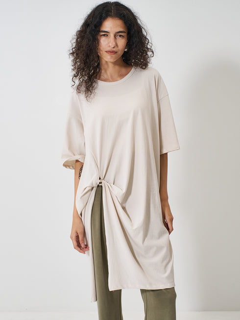 【 予約:2月上旬 】TWIST TUNIC TEE /Y261-82029
